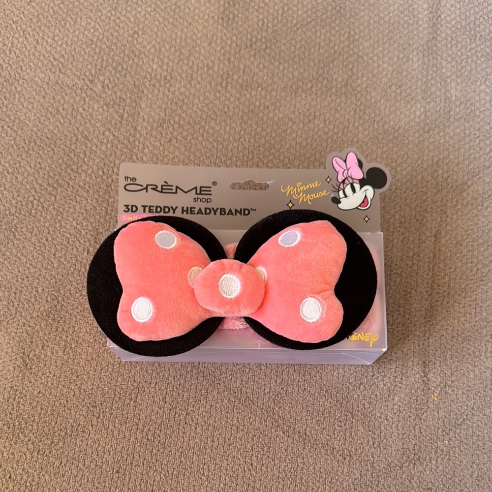 Disney Minnie Mouse Pink Bow Headband